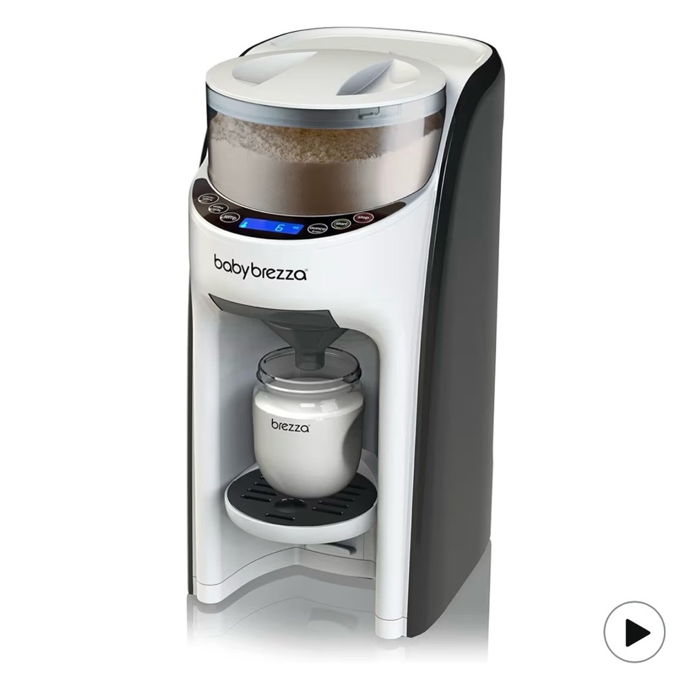 Baby Brezza Formula Pro Advanced Dispenser - Black and White